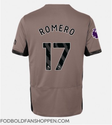 Tottenham Hotspur Cristian Romero #17 Tredjetrøje 2023-24 Kortærmet